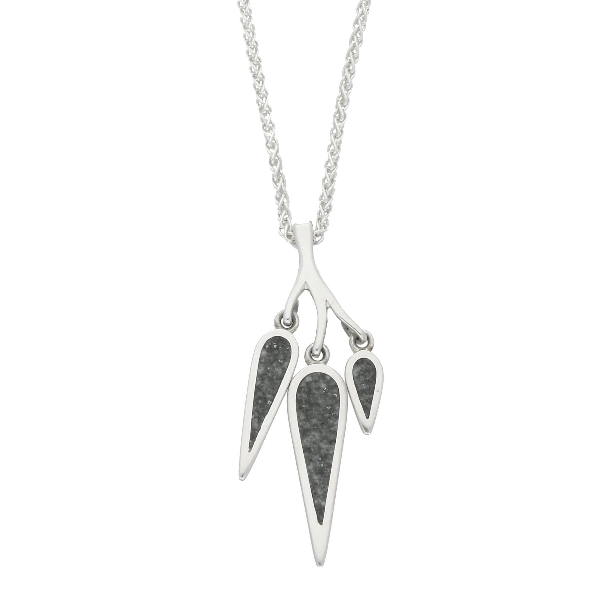 Preseli Bluestone Pendant Toscana 3 stone Graduation