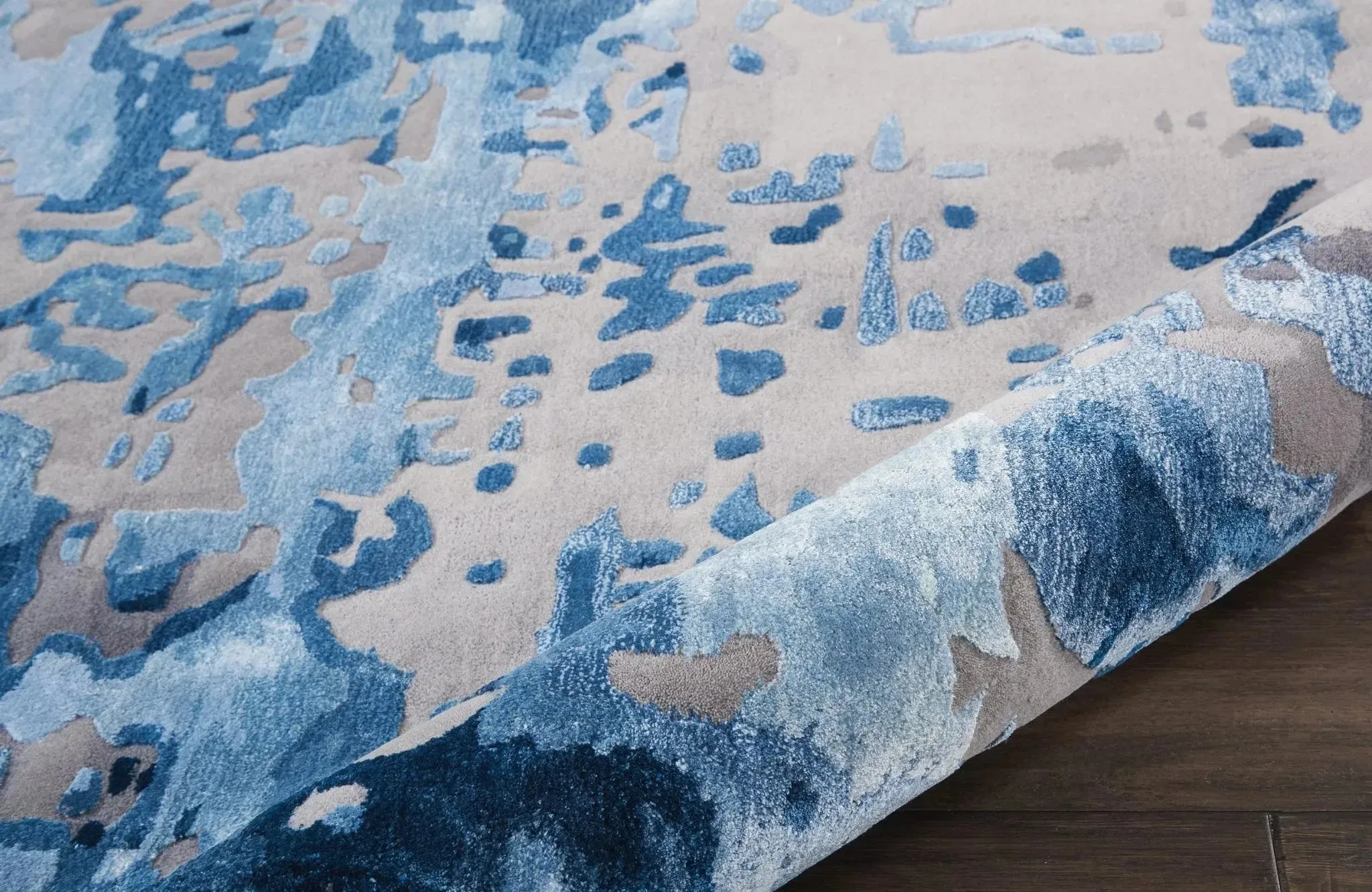 Prismatic PRS10 Blue/Grey Rug