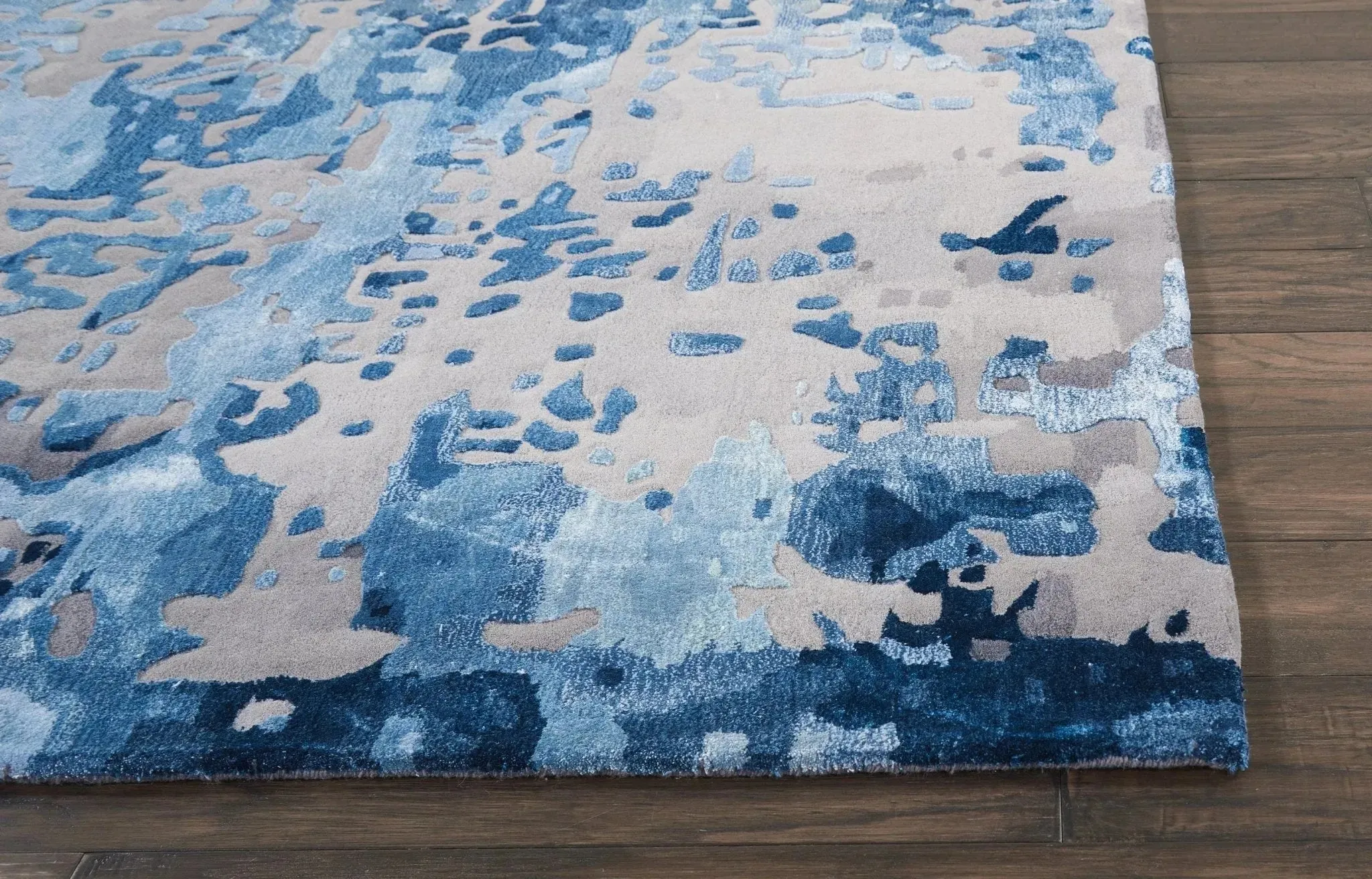 Prismatic PRS10 Blue/Grey Rug