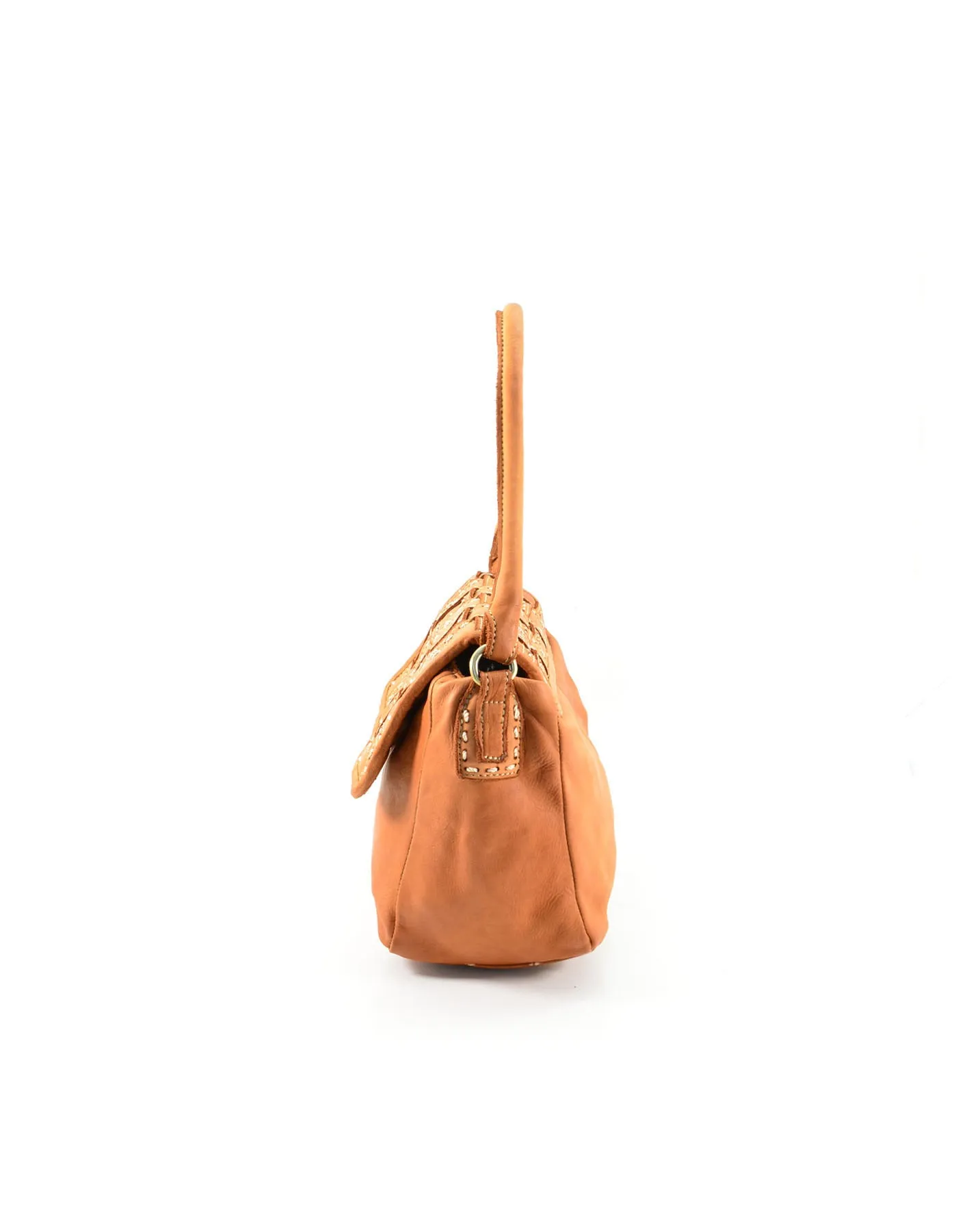 Quilted leather vintage flap crossbody bag wholesale