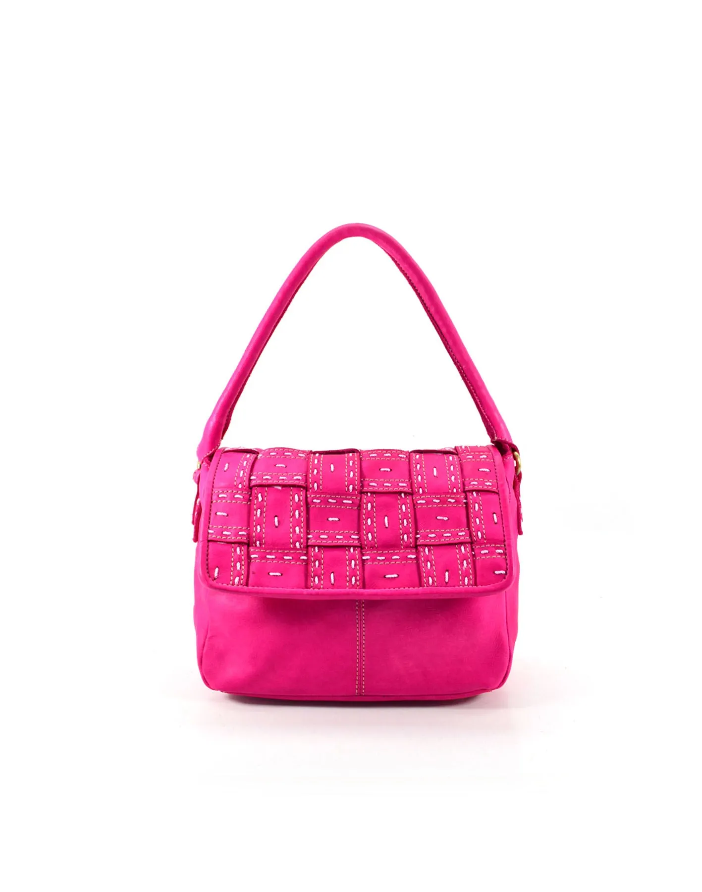 Quilted leather vintage flap crossbody bag wholesale