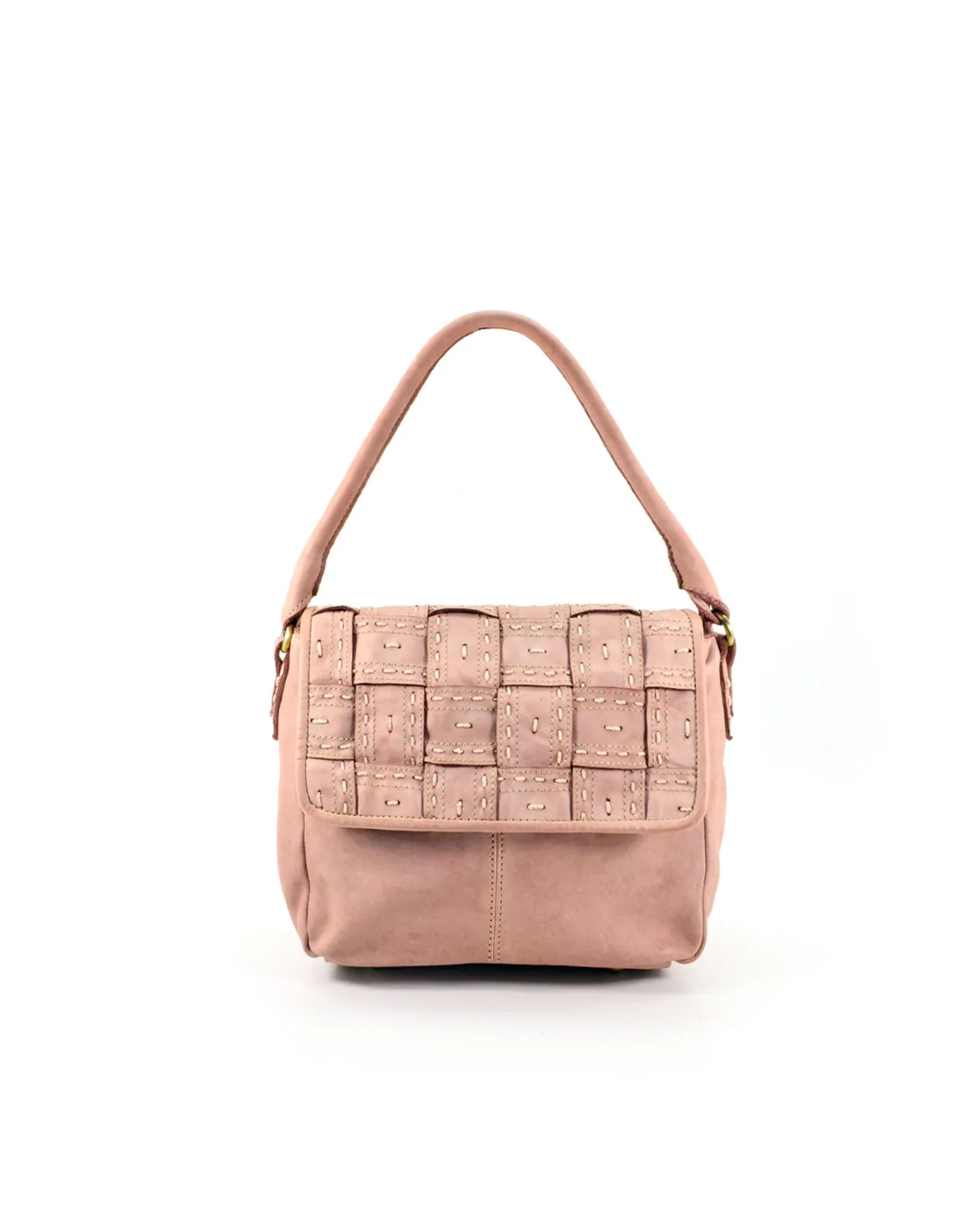 Quilted leather vintage flap crossbody bag wholesale