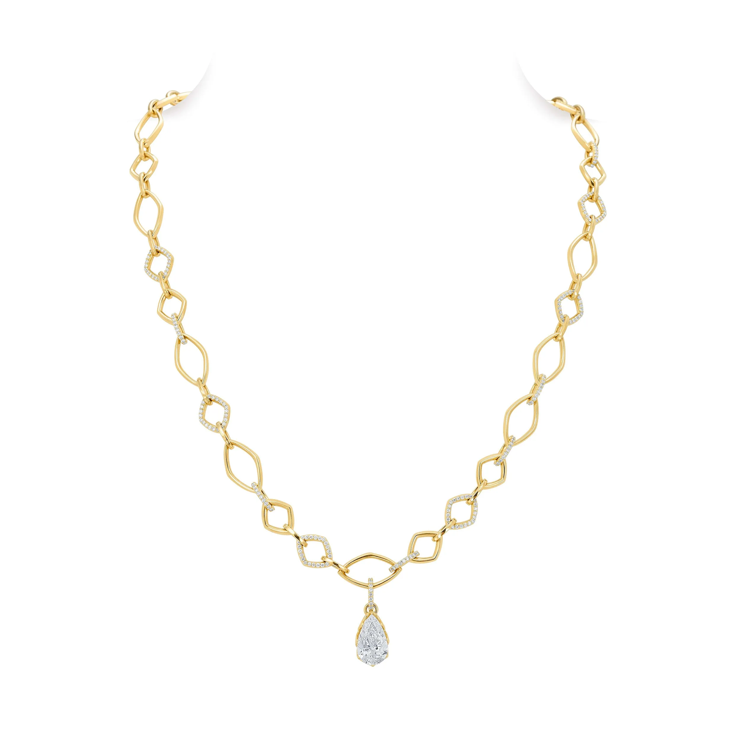 "Porta" Pear Drop Necklace