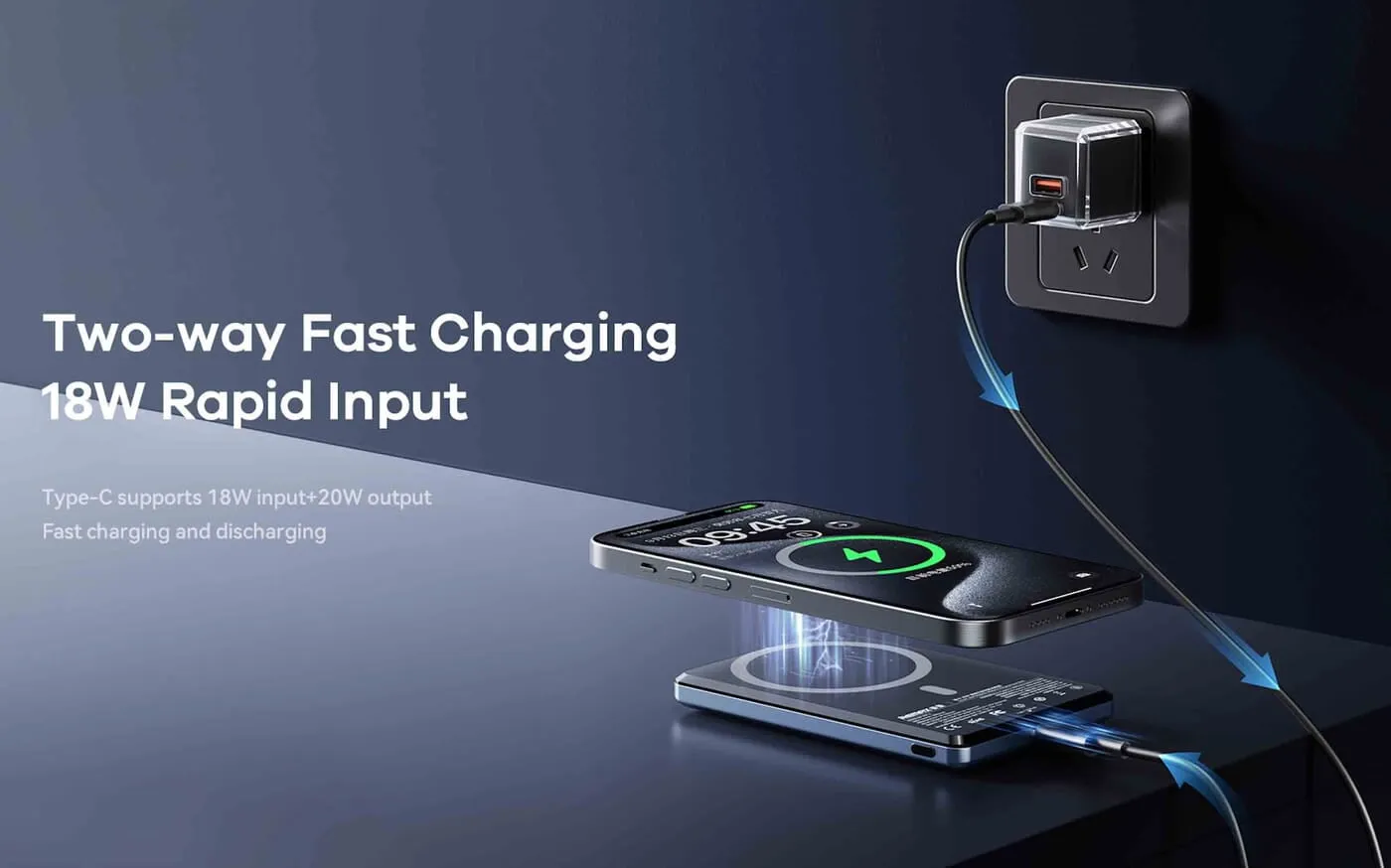 REMAX Vocard Series 20W MagSafe Magnetic Wireless Charging Power Bank [RPP-2] 5000 mAh
