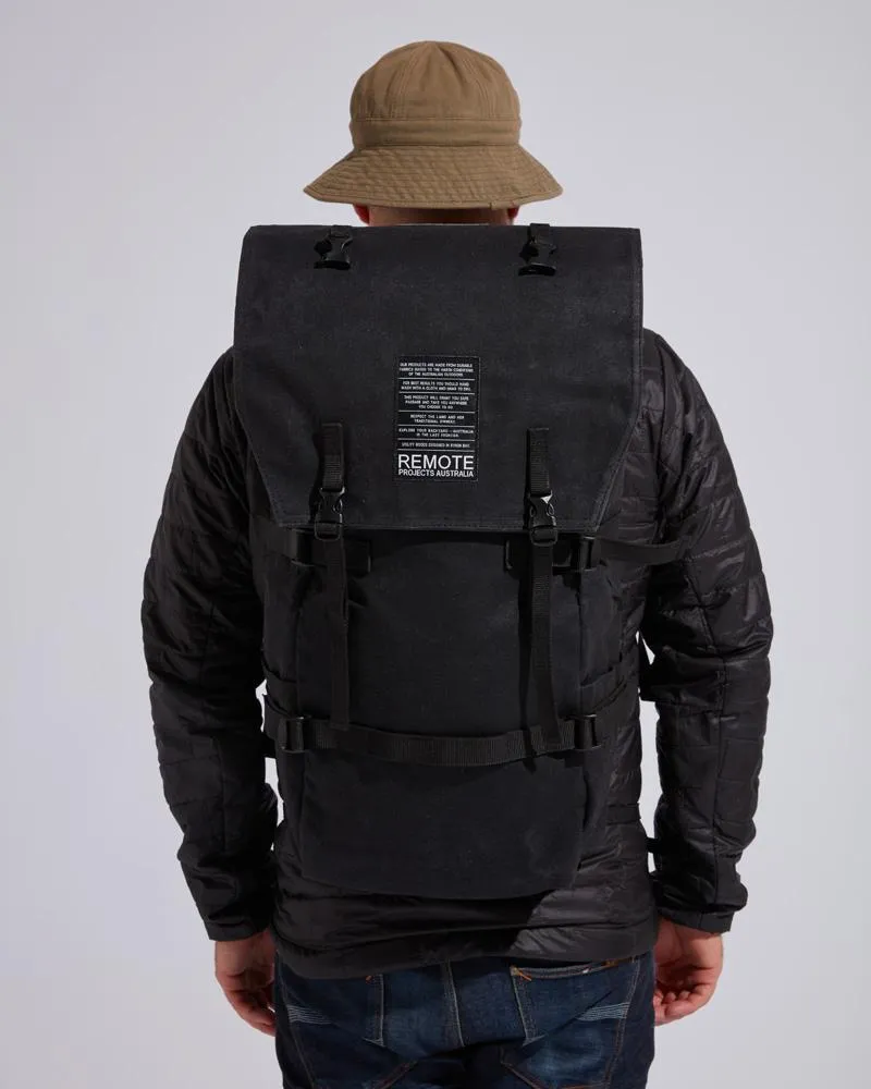 Remote Projects RUGGED BACKPACK - BLACK