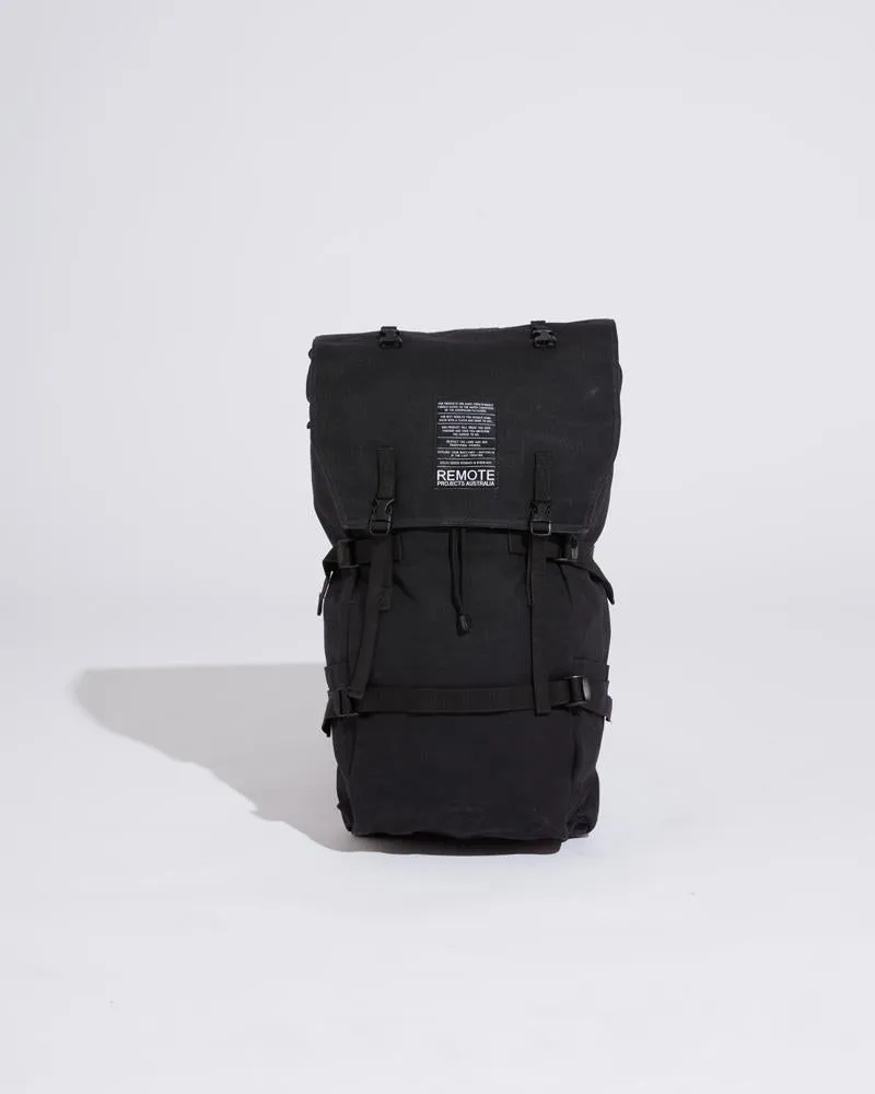 Remote Projects RUGGED BACKPACK - BLACK