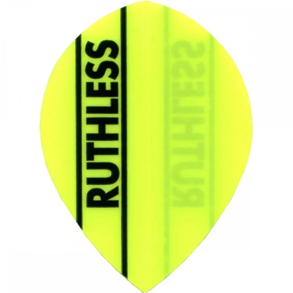 *Ruthless - Solid Panel - Dart Flights - 100 Micron - Pear