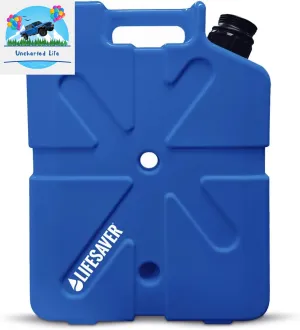 Secure Clean Drinking Water for Glamping with Lifesaver Jerrycan