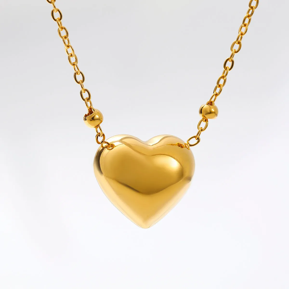 Simple Style Heart Shape Necklace