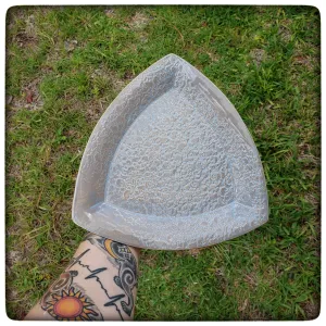 Skull triangle dish (8.5 inch)