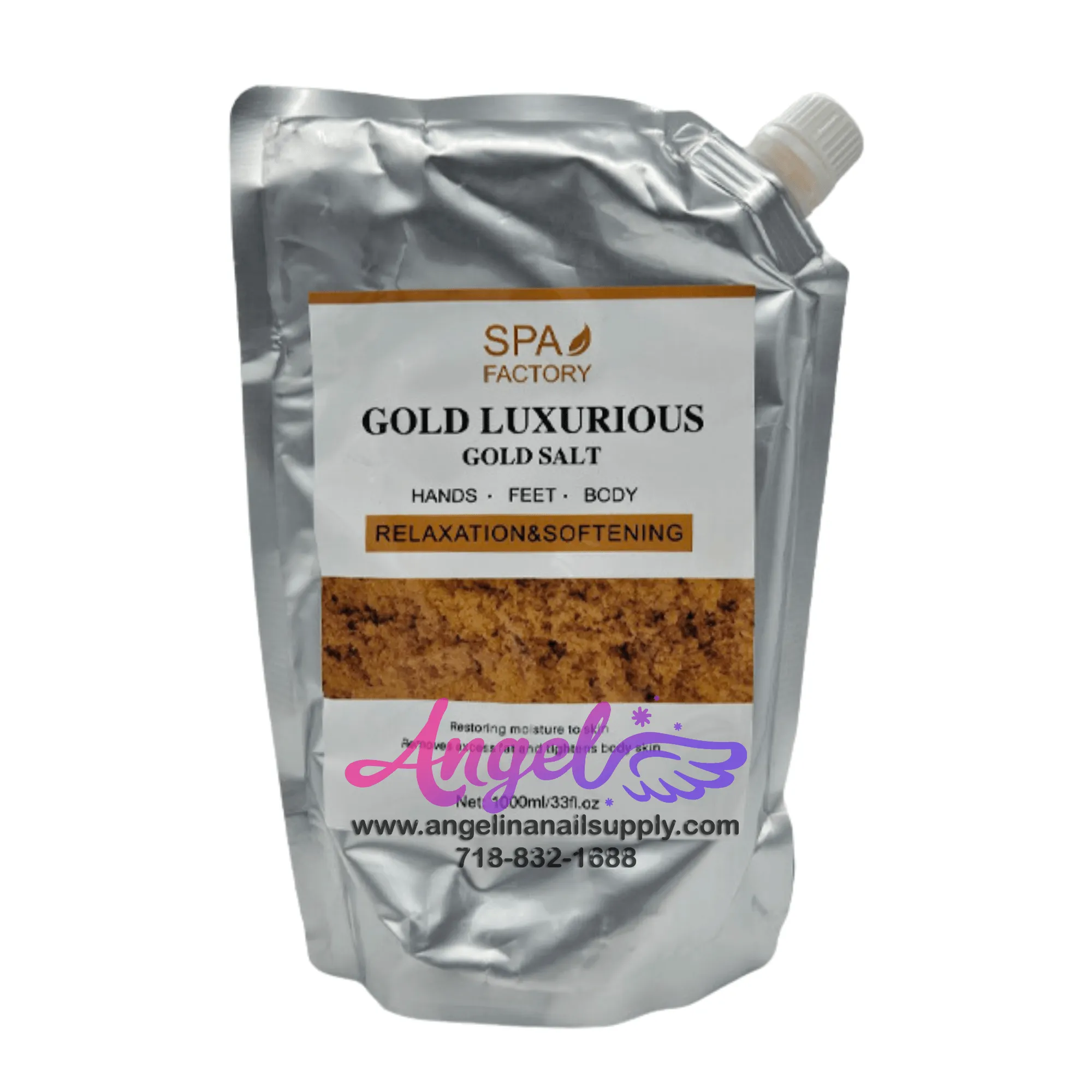 Spa Factory Gold Luxurious Fine Salt