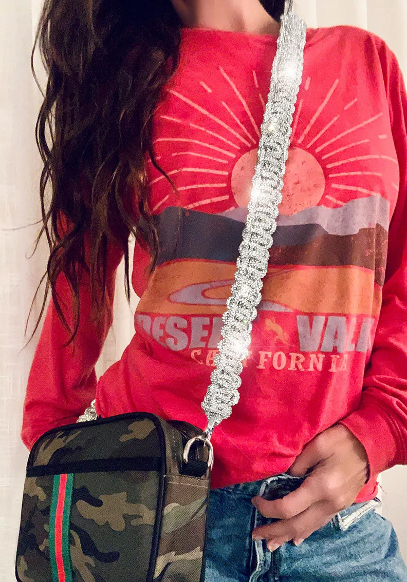 Sparkle Cord Crossbody Purse Strap