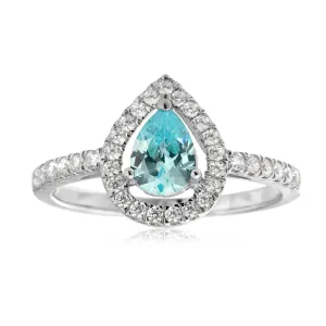 Sterling Silver Zirconia Set Ring *Resize 1-2 Sizes Up*
