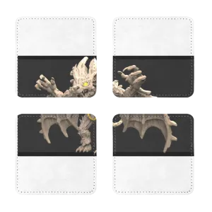 Stone Rock Creature Sublimation Coasters Pack of Four