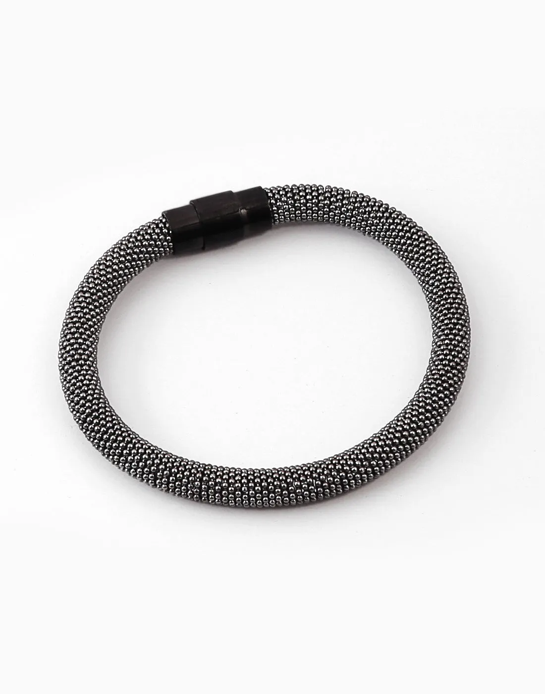 Striking Magnetic Black Bracelet