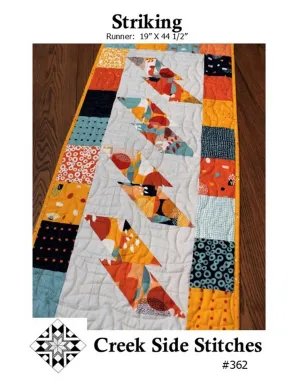 Striking Table Runner Pattern