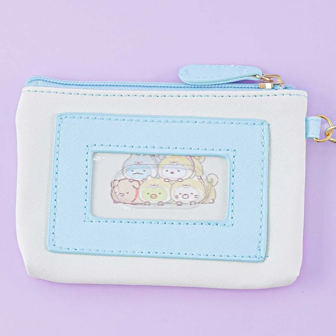 Sumikko Gurashi Dress Up Striped Purse With Pass Compartment