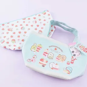 Sumikko Gurashi Strawberry Fair 2-Way Insulated Lunch Bag