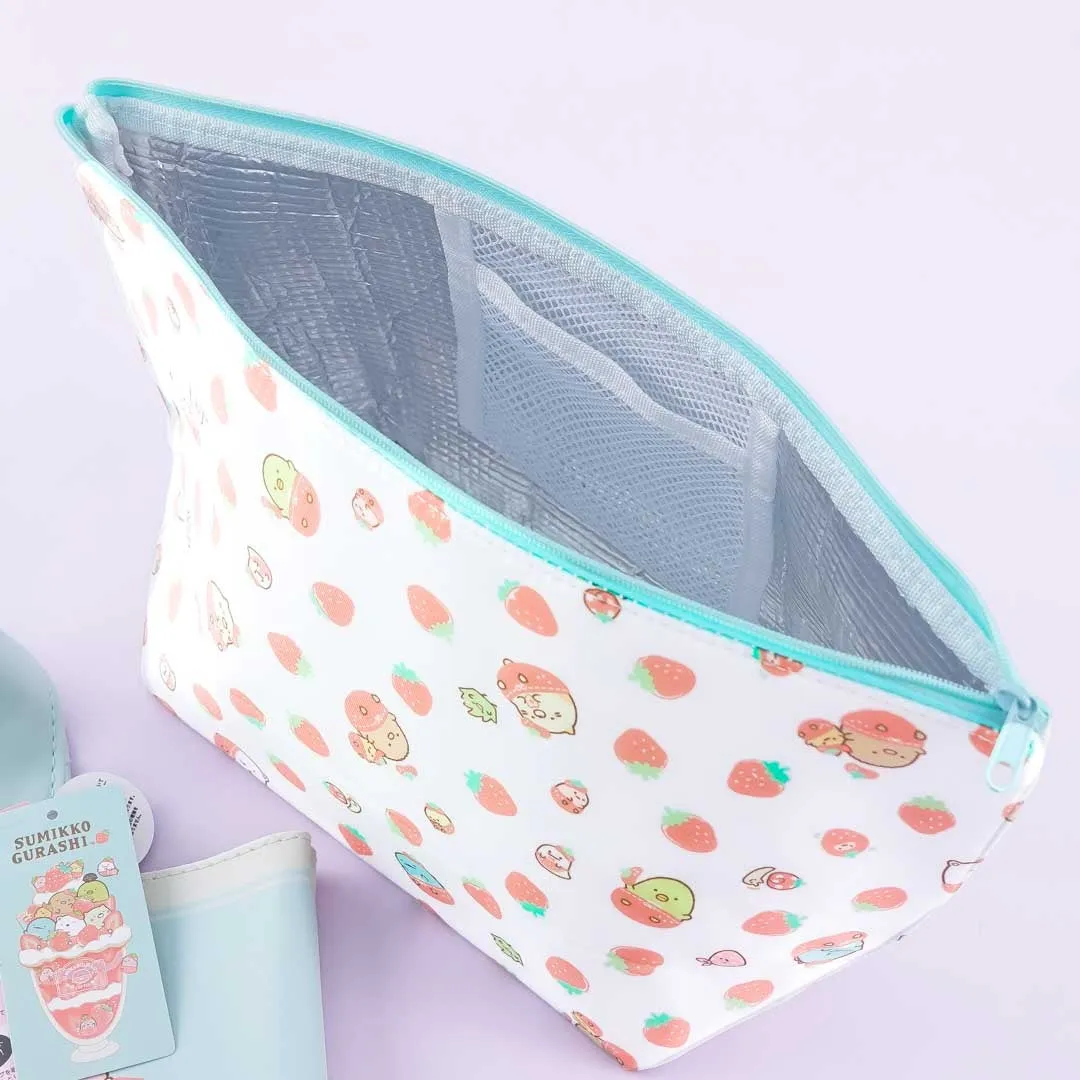 Sumikko Gurashi Strawberry Fair 2-Way Insulated Lunch Bag