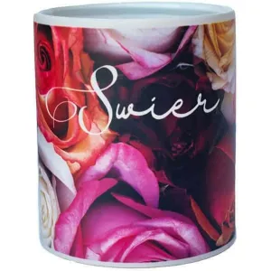 SWIER COLOUR CHANGING MUG: Luxurious Rose