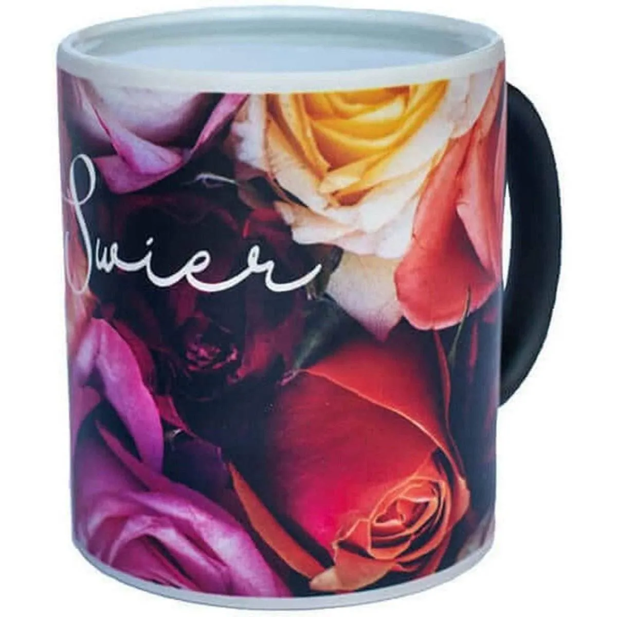 SWIER COLOUR CHANGING MUG: Luxurious Rose