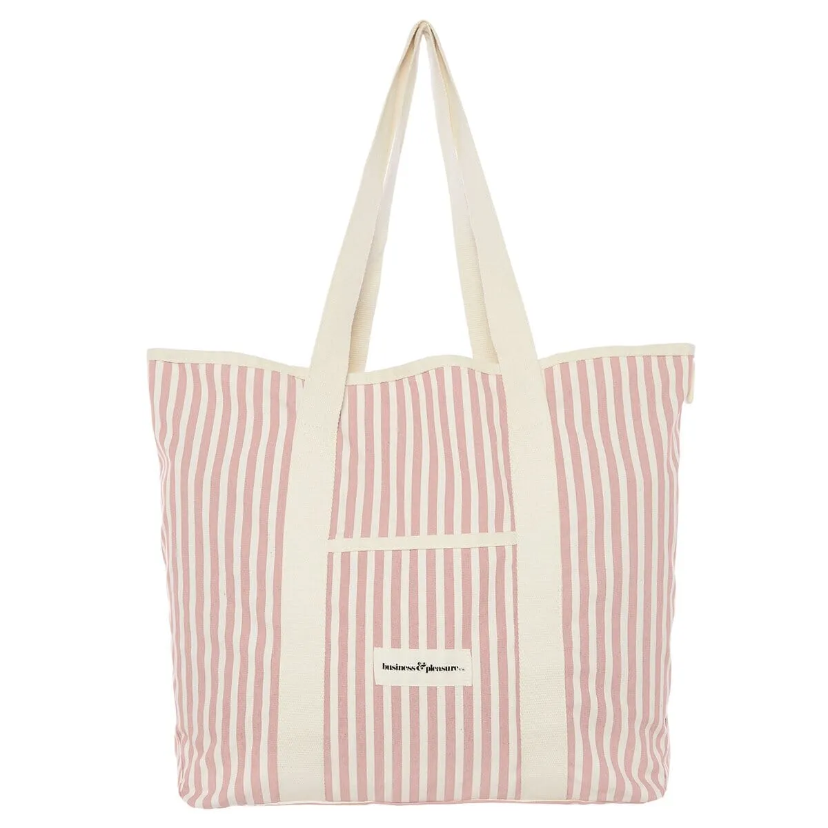 The Beach Bag - Lauren's Pink Stripe