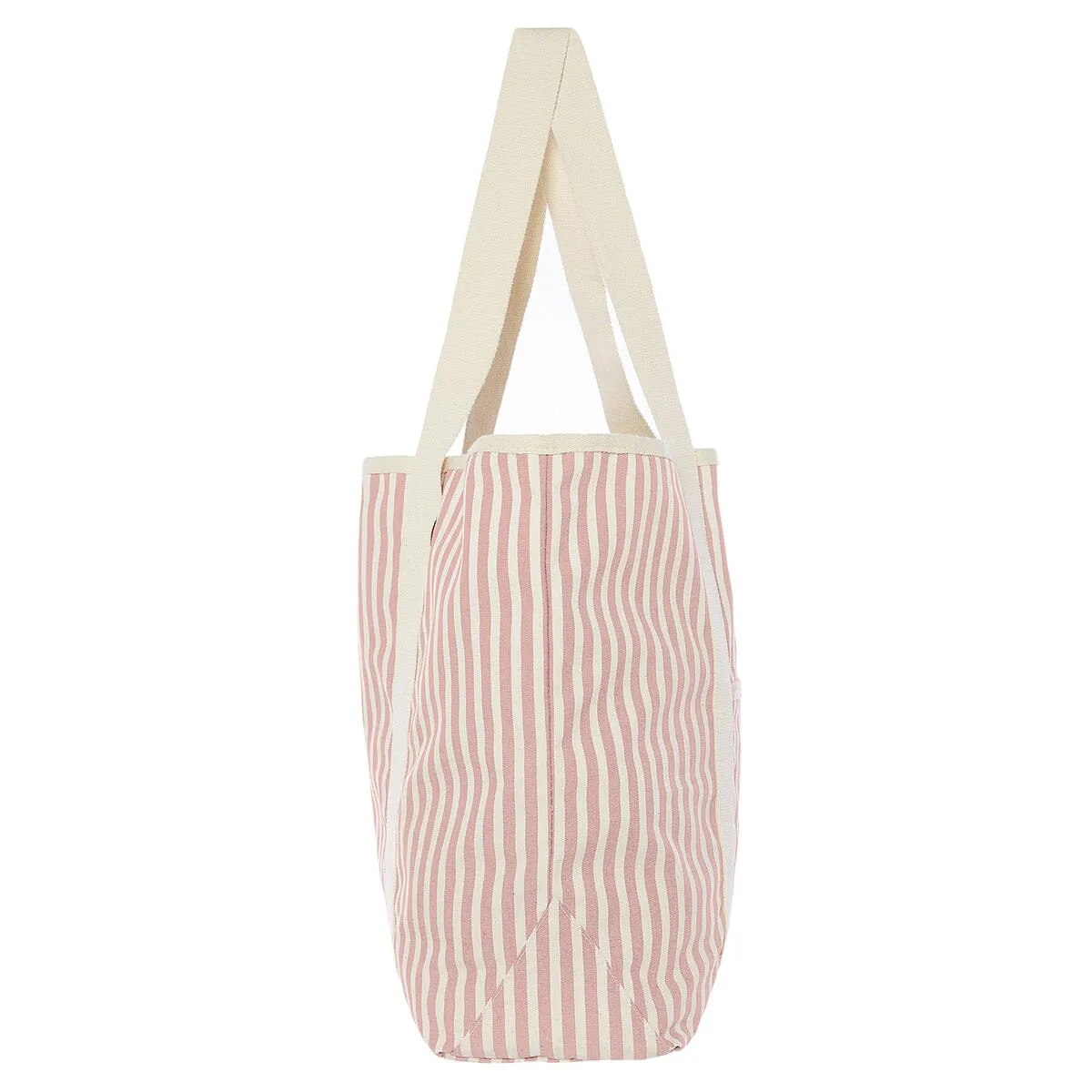 The Beach Bag - Lauren's Pink Stripe