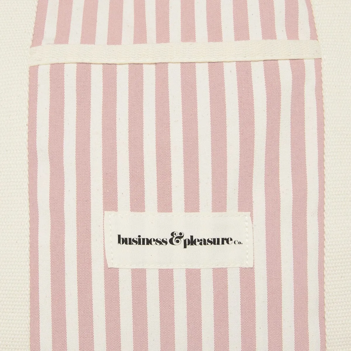The Beach Bag - Lauren's Pink Stripe
