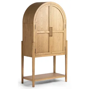 Tolle Bar Cabinet, Drifted Oak