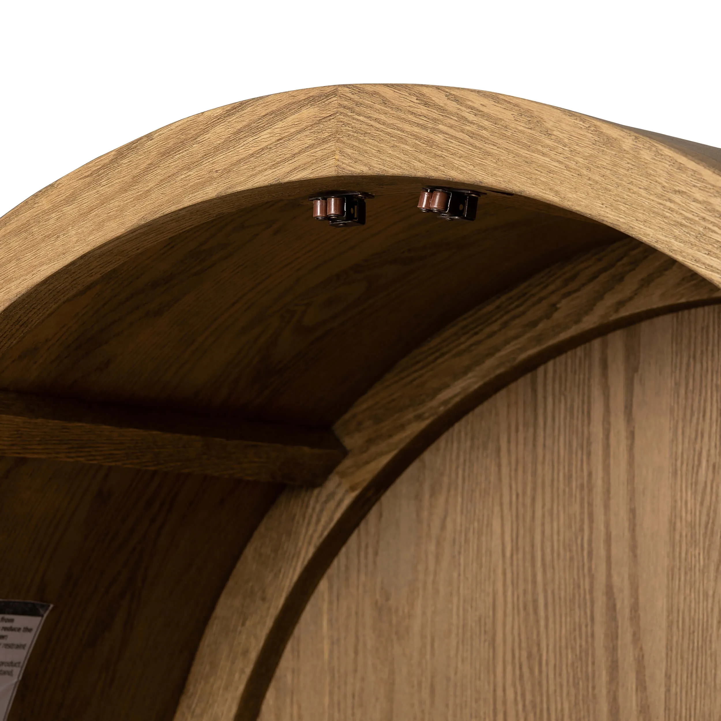 Tolle Bar Cabinet, Drifted Oak