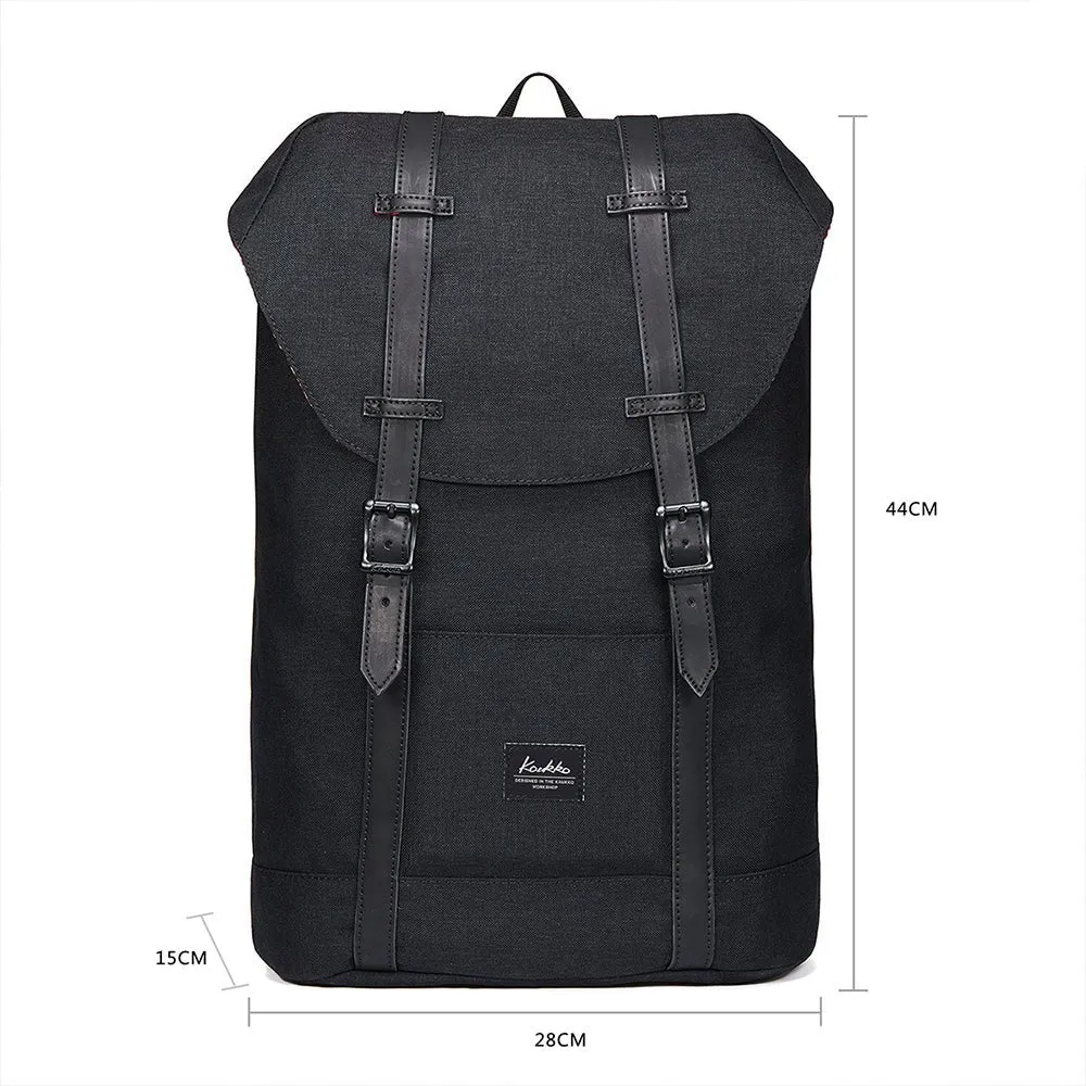 Travel Casual Backpack & Laptop Daypack, EP6 ( Black / 18.5L )