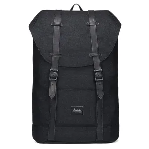 Travel Casual Backpack & Laptop Daypack, EP6 ( Black / 18.5L )