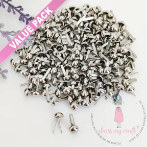 Value Pack - Chrome Finish Brads - 9 MM
