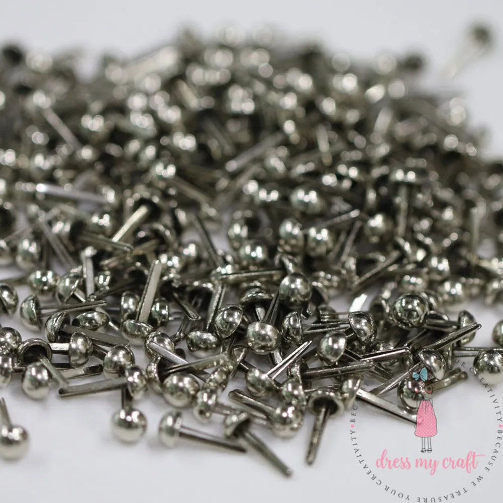 Value Pack - Chrome Finish Brads - 9 MM
