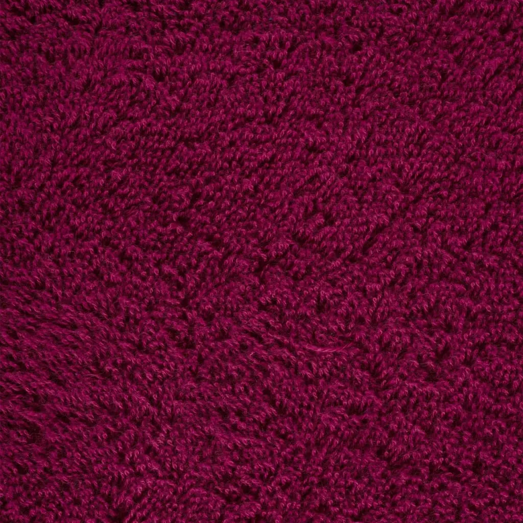 vidaXL 8 Piece Premium Towel Set SOLUND Bordeaux 600 GSM – Luxuriously Soft & Highly Absorbent Towels for Home and Spa