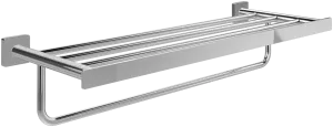 Villeroy & Boch Elements Striking Towel Rack 595 x 45 x 224 mm Chrome