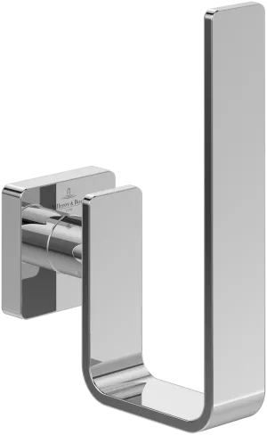 Villeroy & Boch Elements Striking Vertical Toilet Roll Holder Chrome