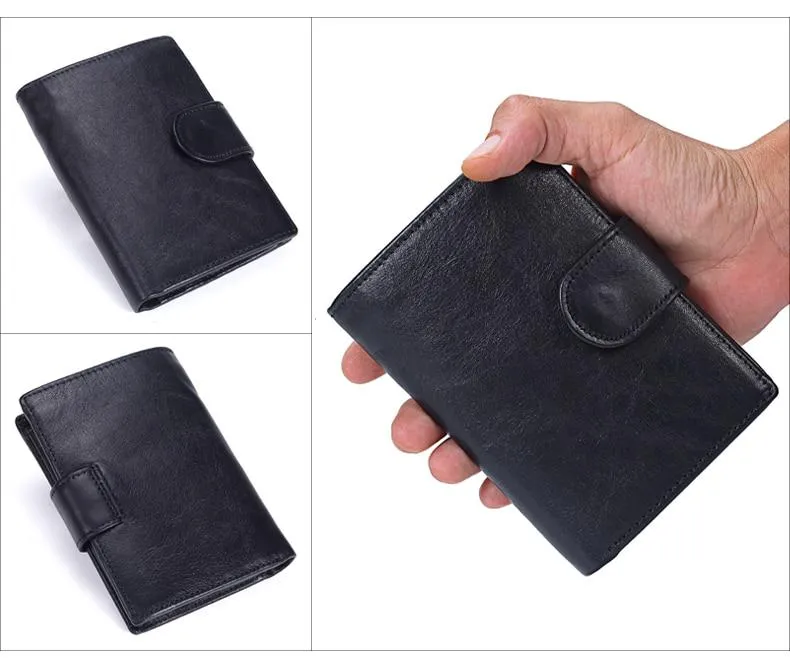 Vintage Leather Multi-functional Wallet - 4 Colors