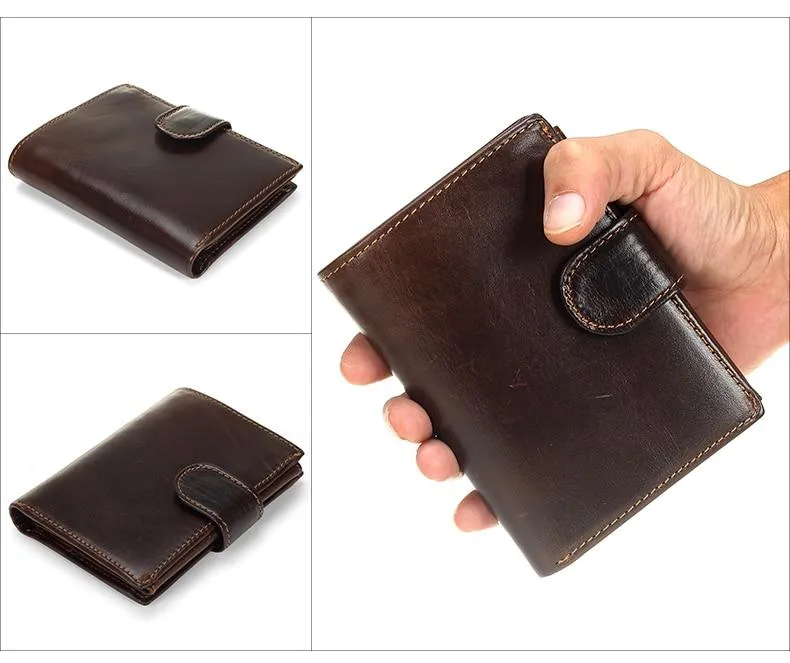 Vintage Leather Multi-functional Wallet - 4 Colors
