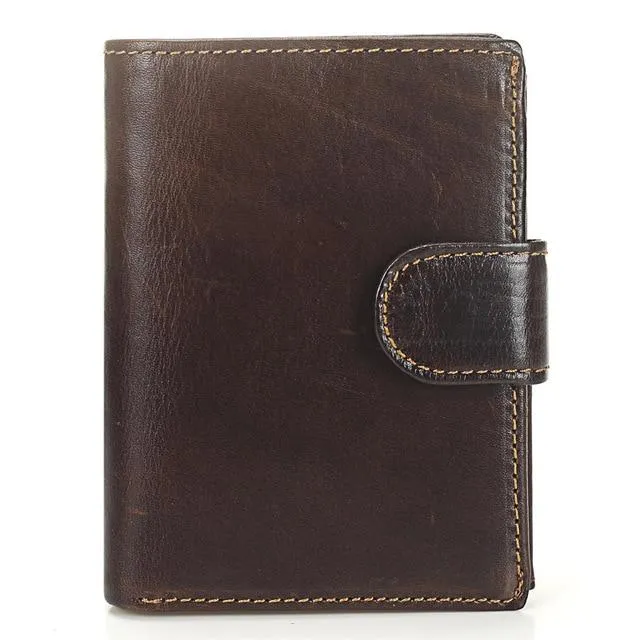 Vintage Leather Multi-functional Wallet - 4 Colors
