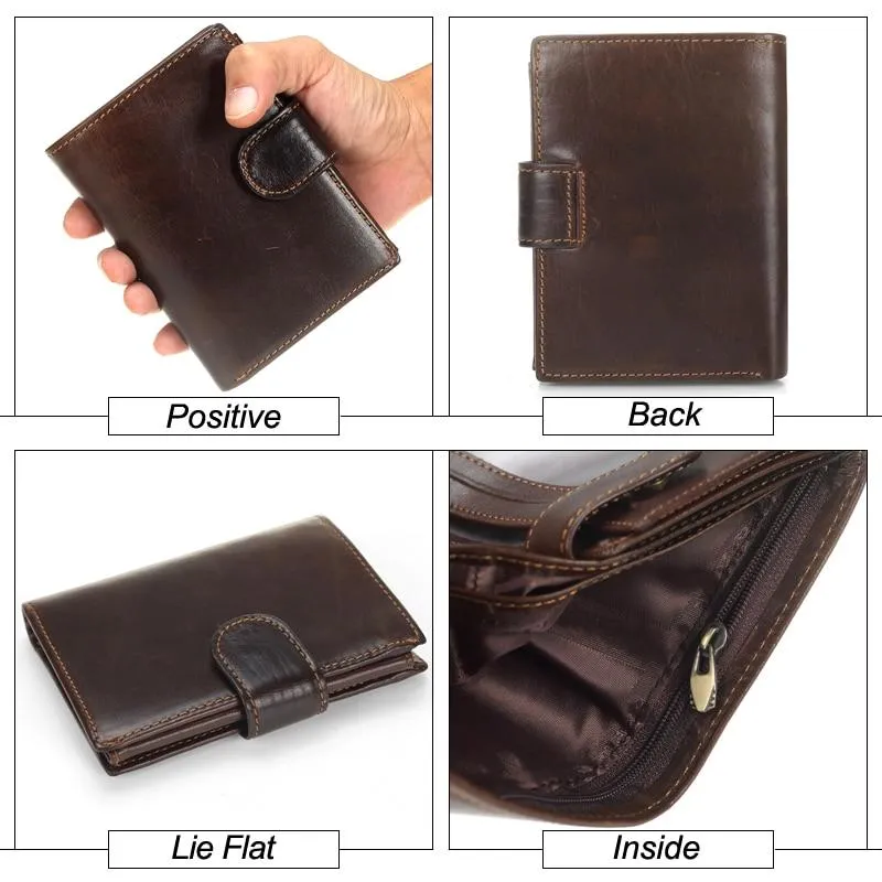 Vintage Leather Multi-functional Wallet - 4 Colors