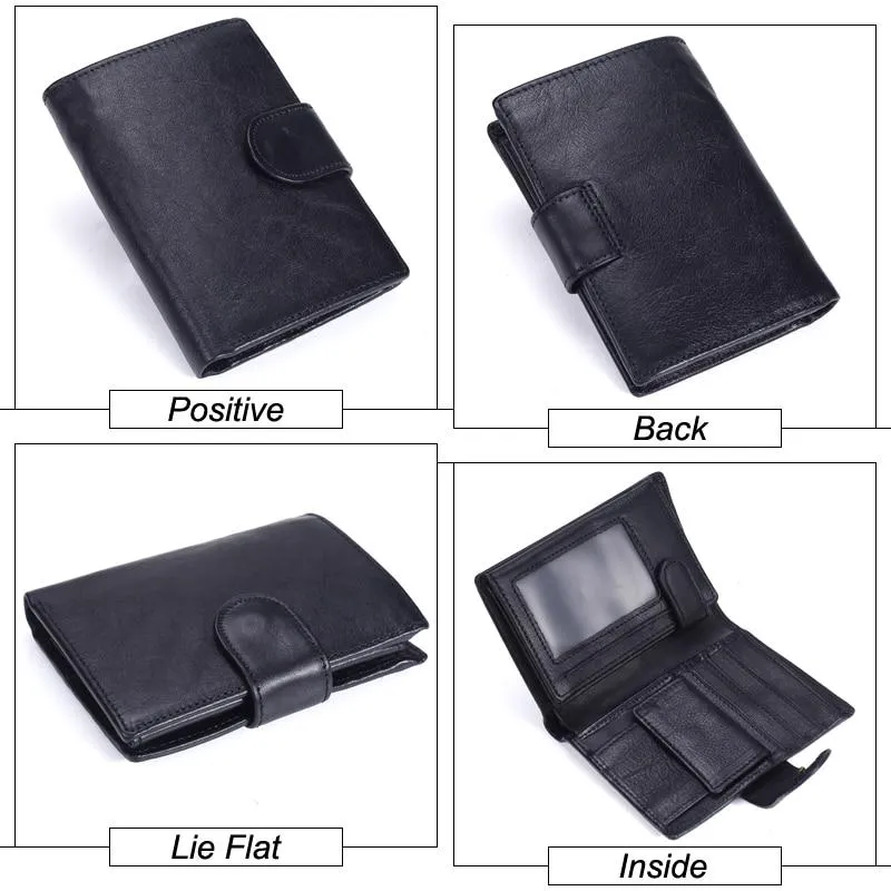 Vintage Leather Multi-functional Wallet - 4 Colors
