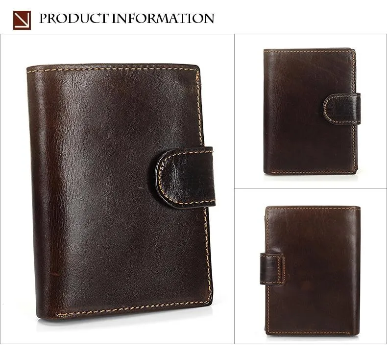 Vintage Leather Multi-functional Wallet - 4 Colors