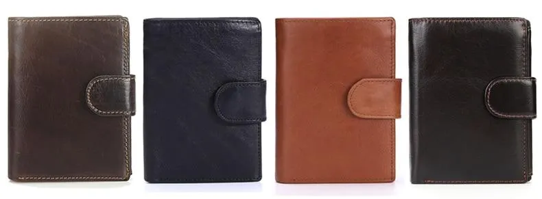 Vintage Leather Multi-functional Wallet - 4 Colors