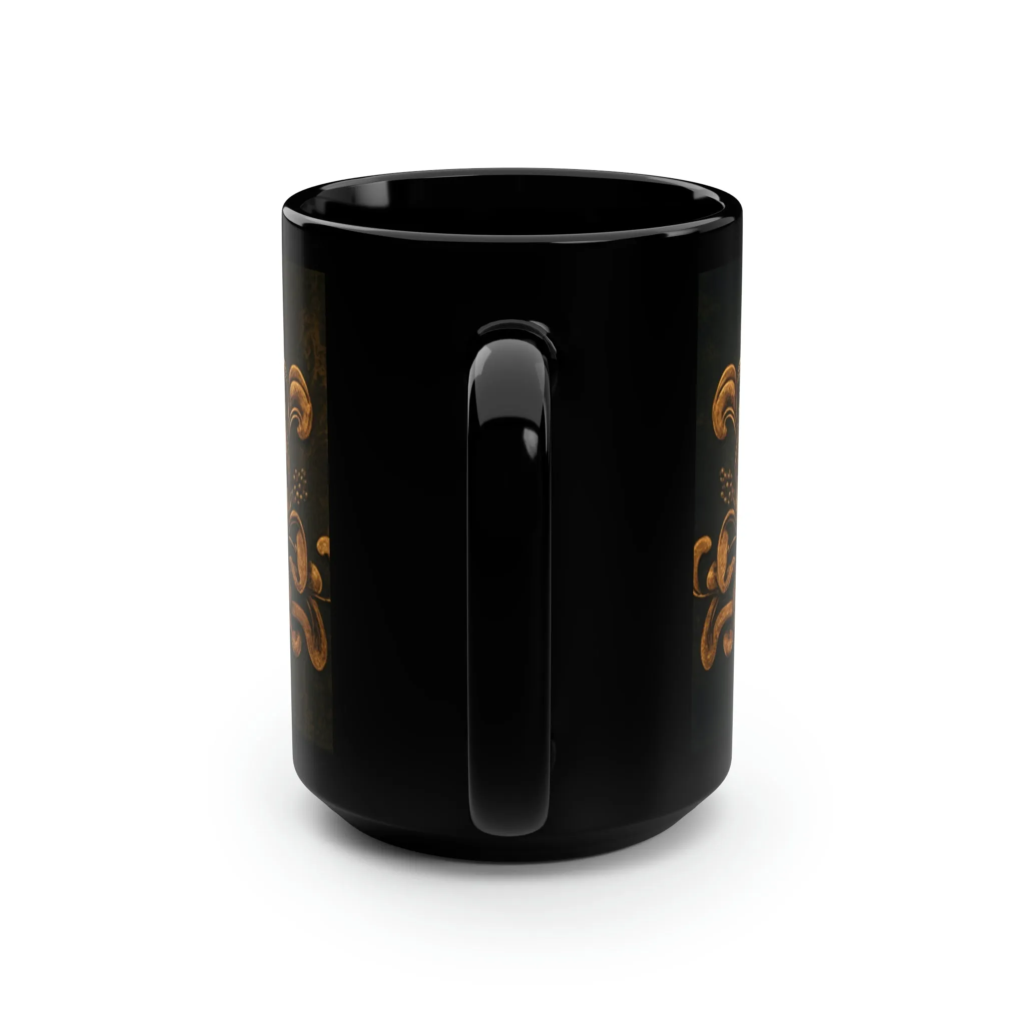 Vintage Victorian Dachshund Portrait - 15 oz Coffee Mug