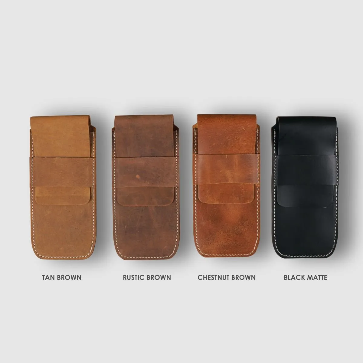 Watch & Pen Case- Black Matte