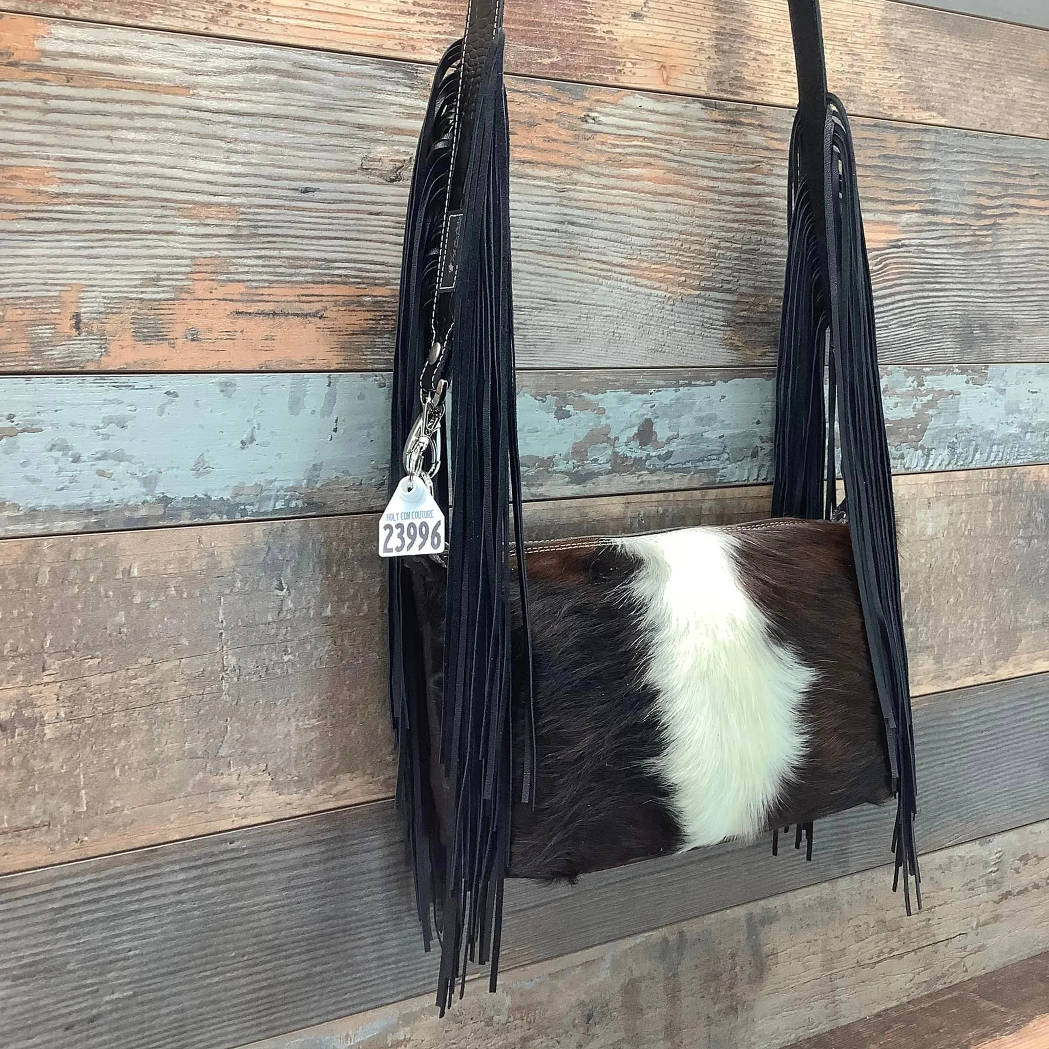 Western Mini Leather Fringe Strap 48" #23996