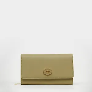 Women Chain Handle Quilted Long Purse - TLLP1411PN3ML2